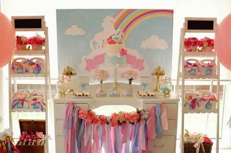 A Gorgeous Unicorn Party by Cakes by Sharon