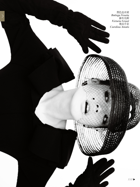 Shu Qi by Mario Testino for Vogue China December 2013 