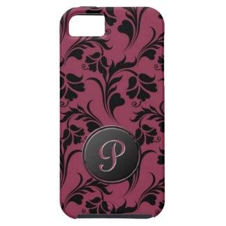 Elegant Flower Monogram iPhone 5/5S Cover