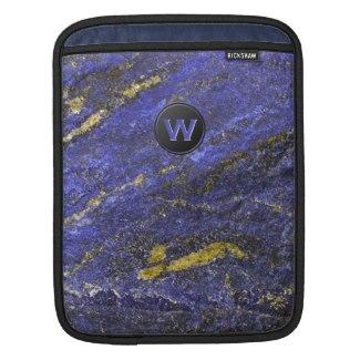 Deep Blue Lapis Monogram iPad Sleeves