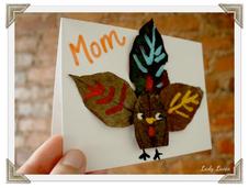 Thanksgiving Turkey Table Cards Tutorial
