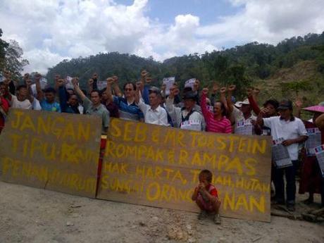 Murum Dam Blockaders May be Suffering Human Rights Violations Warns NGOs stopmurum2