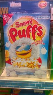 honey puffs with pieces of meringue
