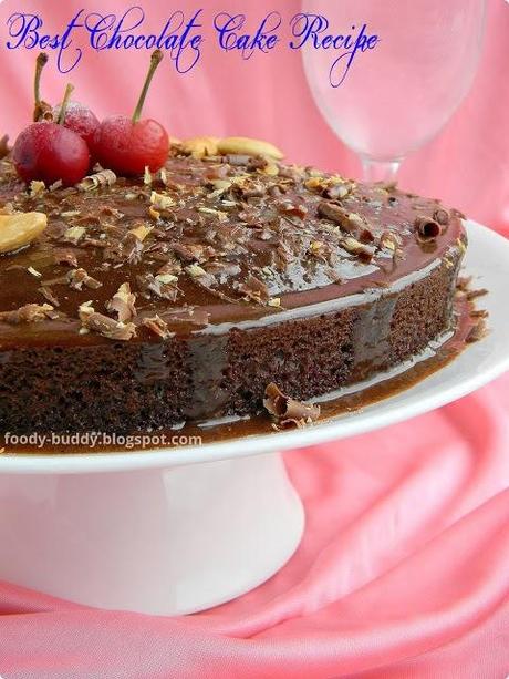 Vegan Eggless Chocolate Cake Recipe With Chocolate Peanut Butter Frosting