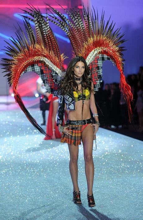First look at the Victoria’s Secret Fashion Show 2013 Lily Aldridge walks the runway at the 2013 Victoria's Secret Fashion Show