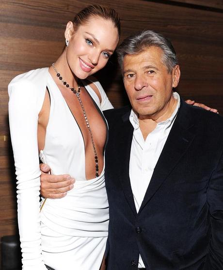 The 2013 Victoria’s Secret Fashion Show After-Party Candice Swanepoel and President and Chief Marketing Officer of Victoria's Secret Ed Razek attend the 2013 Victoria's Secret Fashion after party at TAO Downtown