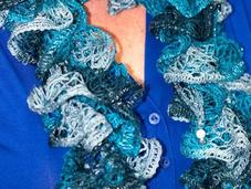 Beaded Knitted Scarf