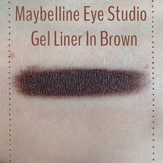 Maybelline Eye Studio Liner Gel In Brown Maybelline Eye Studio Liner Gel In Brown