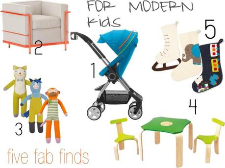 FICW FAB FINDS : for modern kids
