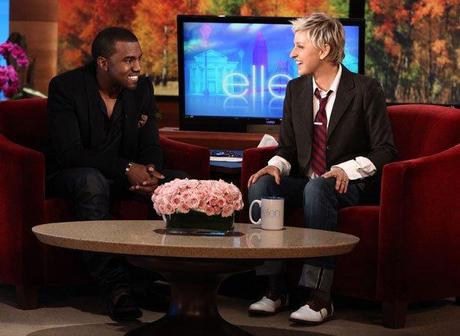 Kanye To Premiere New Video On The Elllen Show kanye-ellen-karen-civil