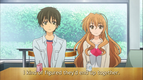 Golden Time Episode 7 Yanagisawa must have watched the opening to this anime