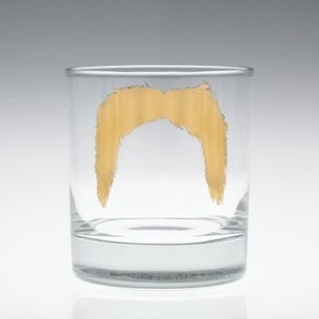 Peter Irbuegger Studio - Golden Moustache Tumbler - Magnum