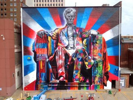 Eduardo Kobra – New mural in Lexington, KY