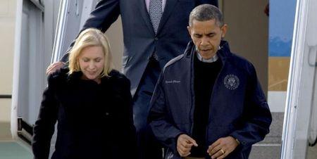 ObamaGillibrand ObamaGillibrand