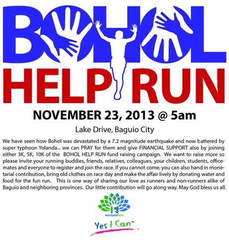 KLK_Bohol Help Run 2013 poster