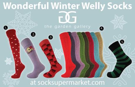 Wonderful, winter welly socks!