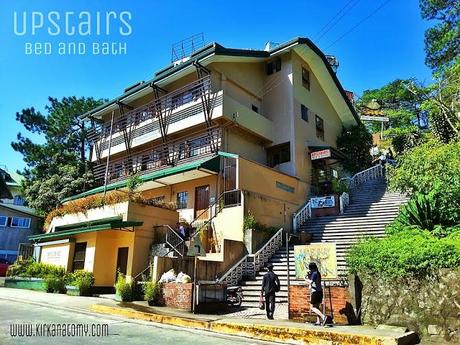 Affordable Hotel in Baguio: Upstairs Bed and Bath