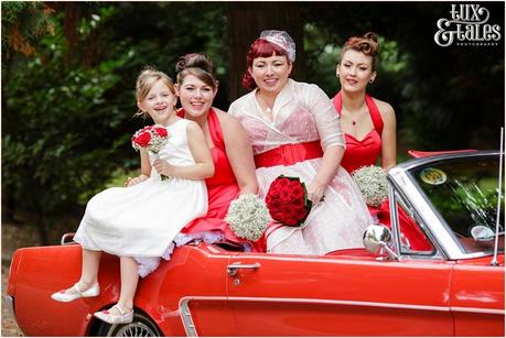 Julia & Chris Got Married! | Wedding Photography York Wedding Photography Vintage Red Dress 50s Rockabilly Tux and Tales_0188