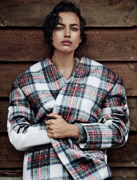 Irina Shayk by Giampaolo Sgura for Vogue Spain December 2013