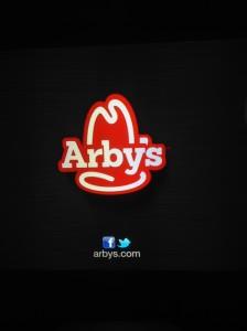 Is Arby’s trying on a new hat, so soon? My friend is very quick with his iPad camera.