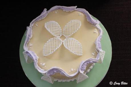 Royal Icing Piping and Trellis Pieces