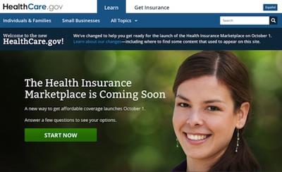 healthcare gov homepage Obamacare Sucks: But not for the reasons you think