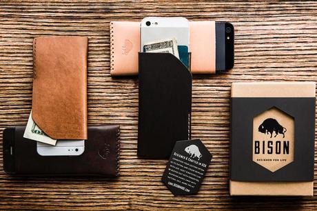 Bison Made   Whiskey iPhone 5 Wallet