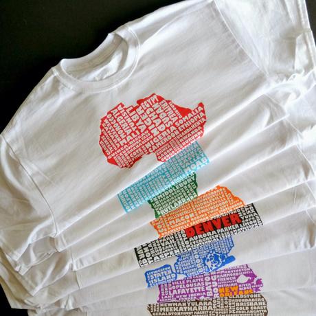 Great gift idea! Typography map art from Map My State! (And a coupon code)