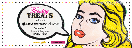 #TuesdayTreats #CustomizeMe clutches at Sauce Gifts