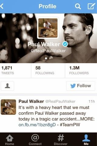 RIP: Fast & Furious Star; Paul Walker