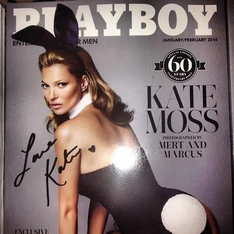 Kate Moss by Mert & Marcus for Playboy January / February 2014 