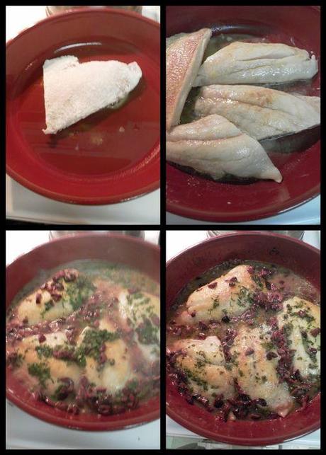 Red Snapper fillets with Olives-collage2
