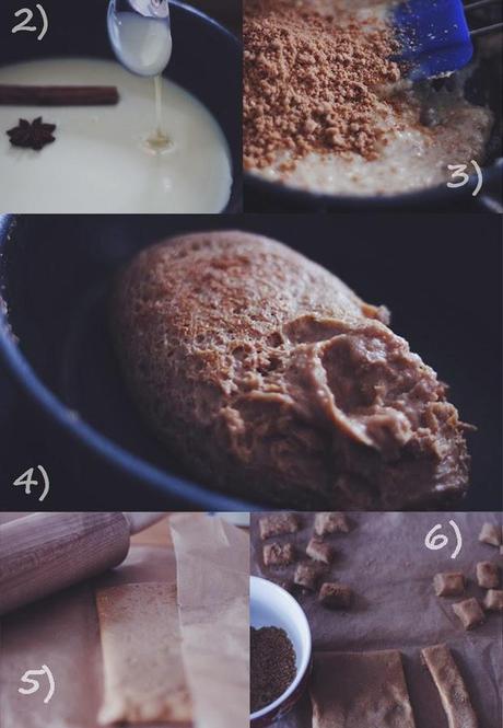 most easy caramels (+ variation: spiced christmas cookie caramels) most easy caramels (+ variation: spiced christmas cookie caramels)