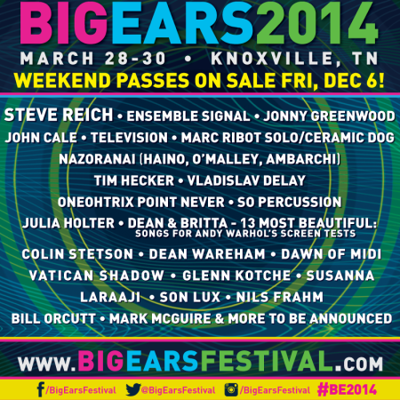 John Cale: performing @ the  Big Ears Festival  in Knoxville, TN