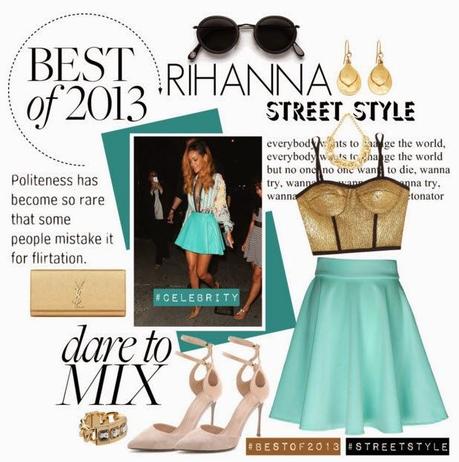 Celebrity Street Style of 2013:: RIHANNA Street Style