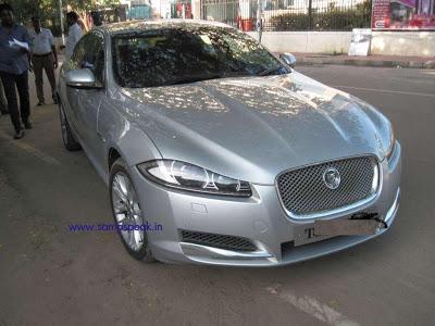 Jaguar ... ~ on the prowl at Chennai roads...