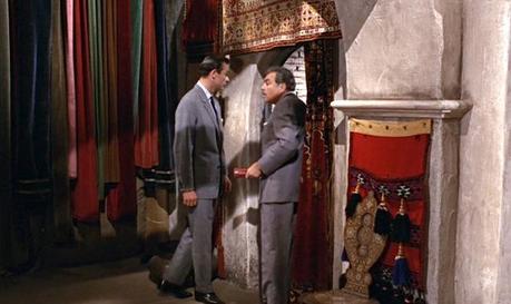 From Russia With Love – Bond’s Istanbul Suits, Pt. 2: Glen Urquhart We get a brief look at Bond's feet before he heads down into the flooded catacombs. I imagine that Bond is wishing he had opted for a pair of duck shoes.
