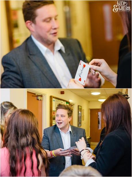 Yorkshire Wedding Photography | Katie & Gavin Got Married! Mark Waddington Wedding Magician at Yorkshire Wedding