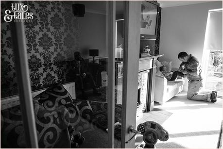 Yorkshire Wedding Photography | Katie & Gavin Got Married! Hull wedding photography candid moment with dad and son