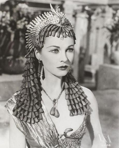 Secrets of the Vivien Leigh archive Vivien Leigh in Oliver Messel headdress for Caesar and Cleopatra