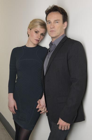 Anna Paquin and Stephen Moyer Free Ride Photo Call Larry Busacca Getty