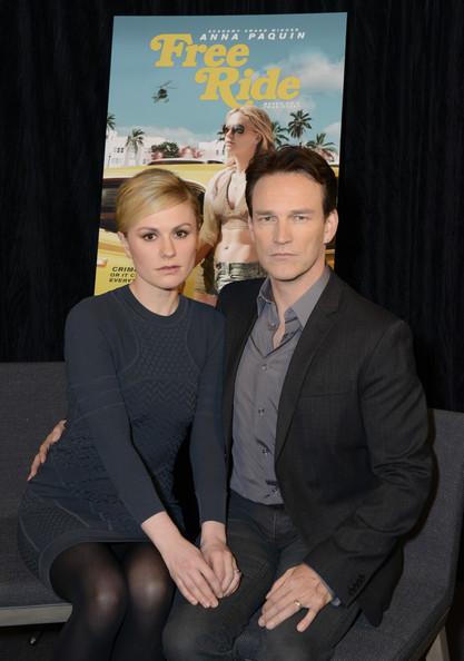 Anna Paquin and Stephen Moyer Free Ride Photo Call Larry Busacca Getty 3