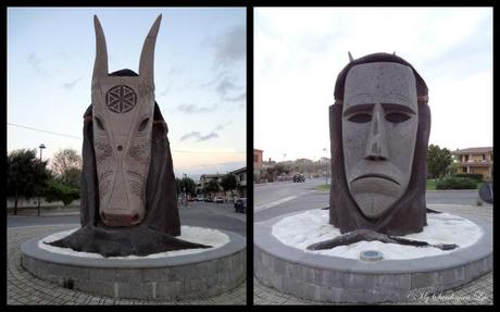 Weekly Photo Challenge: Grand Masks from Sardinia Jennifer Avventura My Sardinian Life