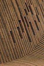 Vaulted Cork Pavillion by Amorim Isolamentos