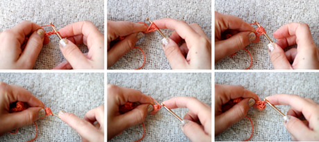 Crochet pompom garland image