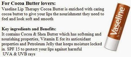Vaseline Lip Therapy - Cocoa Butter