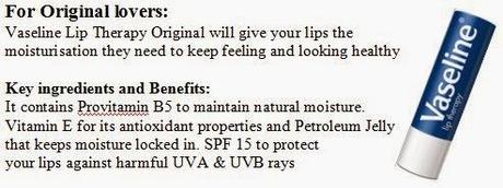 Vaseline Lip Therapy - Original