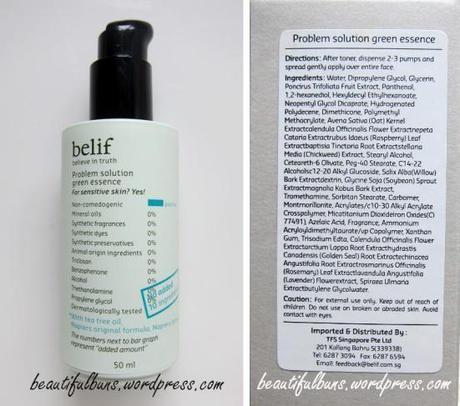 Belif Problem Solution Green Essence Belif problem solution green essence (1)