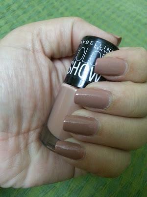 Review Maybelline Color Show Nail Colors-Nude Skin 015, NOTD