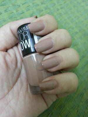Review Maybelline Color Show Nail Colors-Nude Skin 015, NOTD